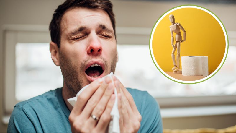 Không phải là hiếm gặp các trường hợp cảm lạnh và tiêu chảy cùng nhau