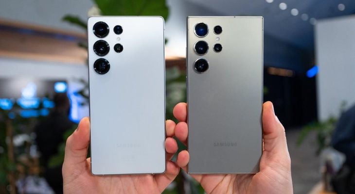 S25 Ultra có thiết kế góc bo cong mềm mại hơn và khung viền phẳng, tạo cảm giác cầm nắm thoải mái hơn