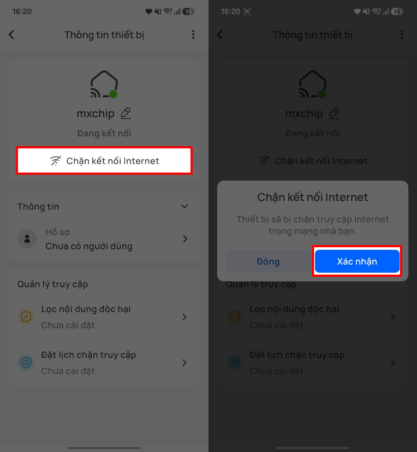 Cách chặn thiết bị kết nối WiFi nhà mình Cách chặn thiết bị kết nối WiFi nhà mình