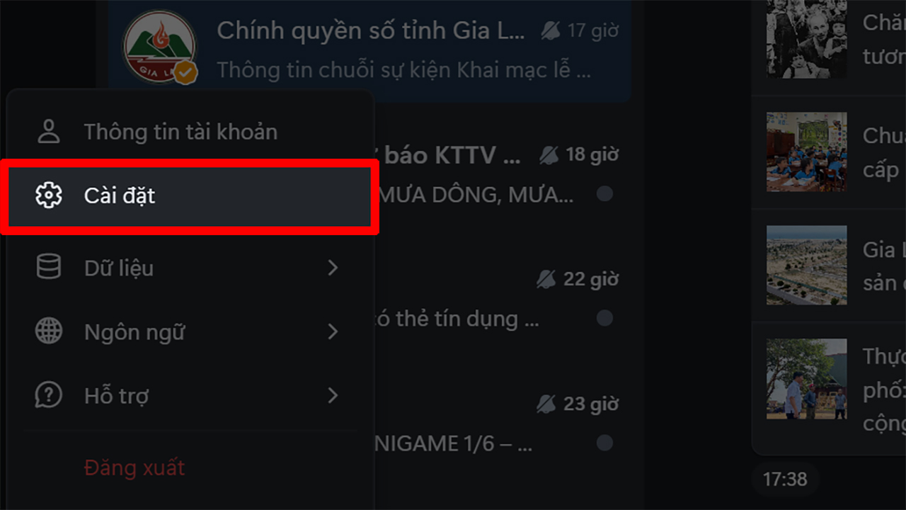Cách dọn dẹp bộ nhớ Zalo trên máy tính