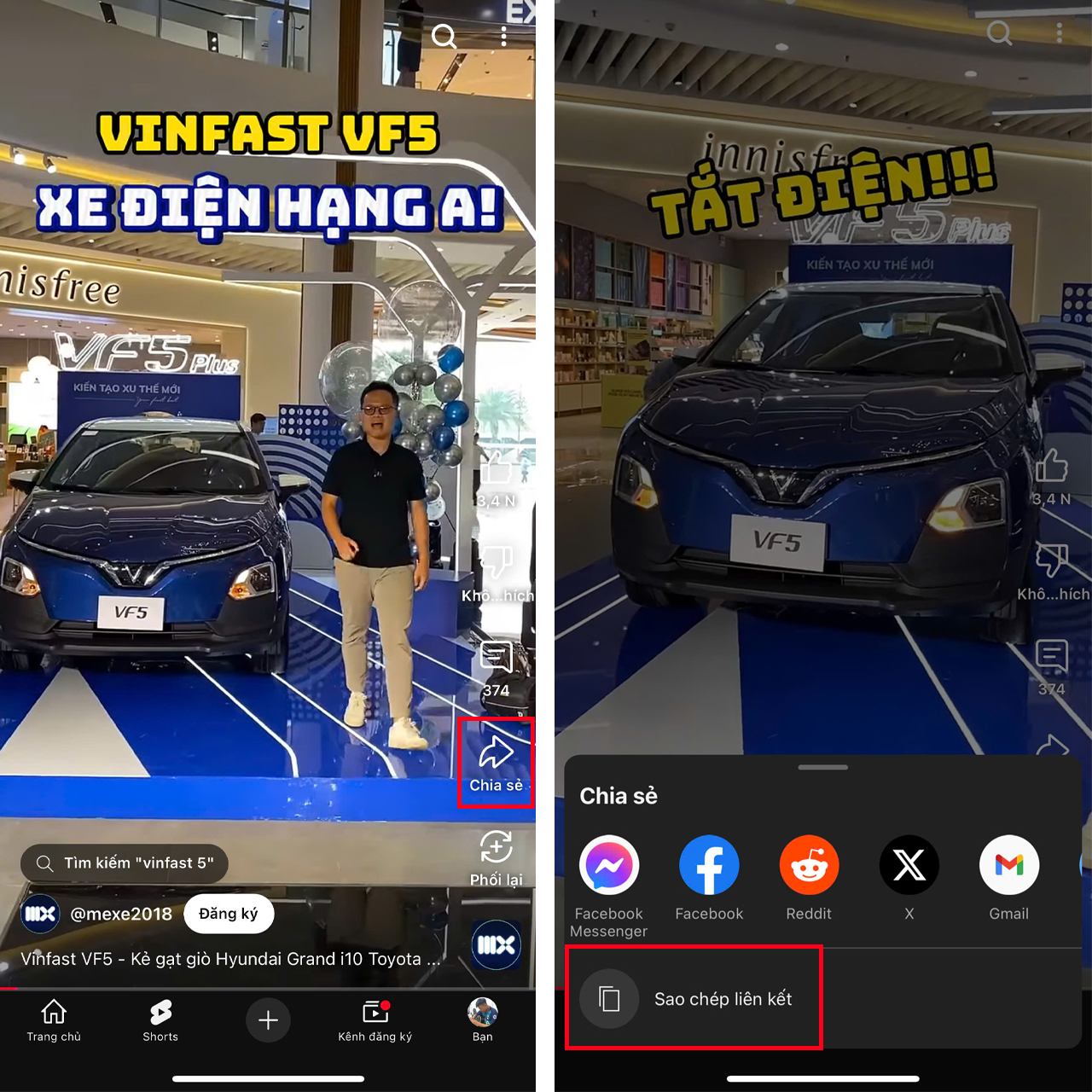 Cách tải video short trên YouTube về điện thoại Cách tải video short trên YouTube về điện thoại
