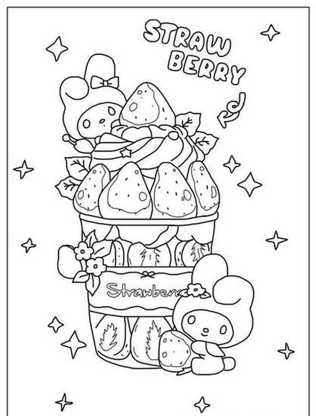 Tranh tô màu Medoly vui nhộn số 31 Tranh tô màu Medoly vui nhộn số 31