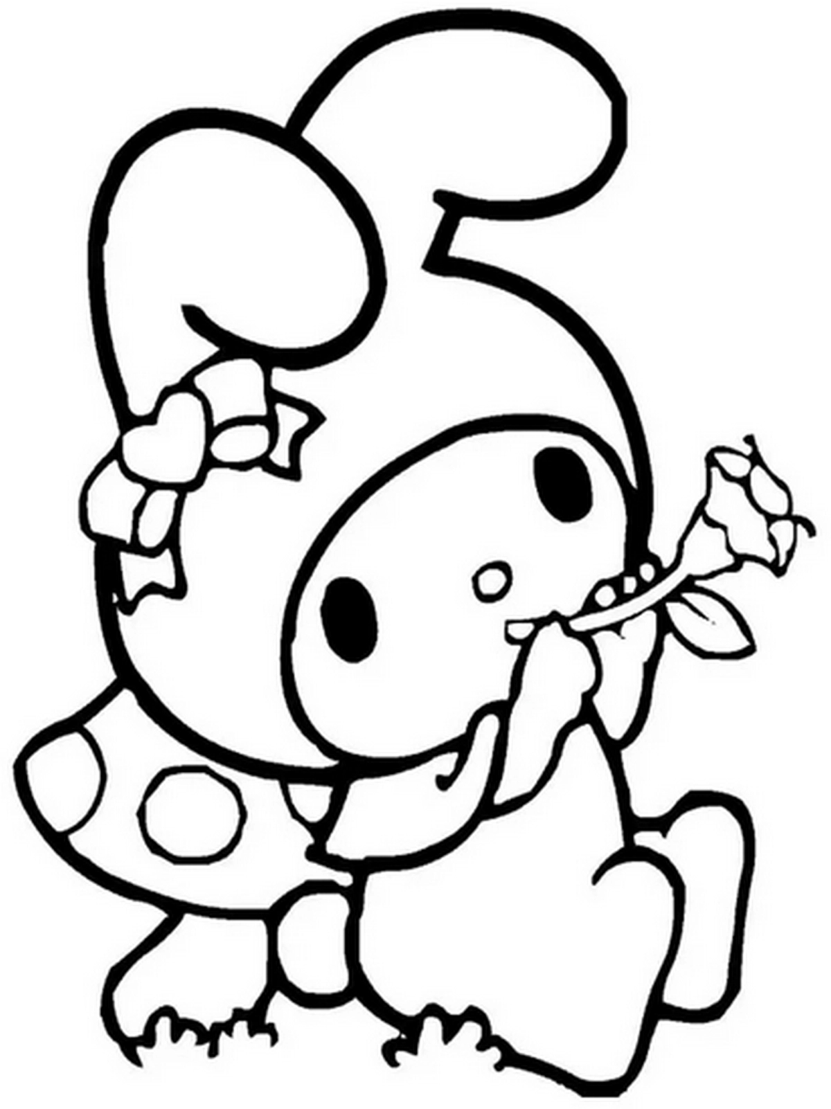 Tranh tô màu Medoly vui nhộn số 16 Tranh tô màu Medoly vui nhộn số 16