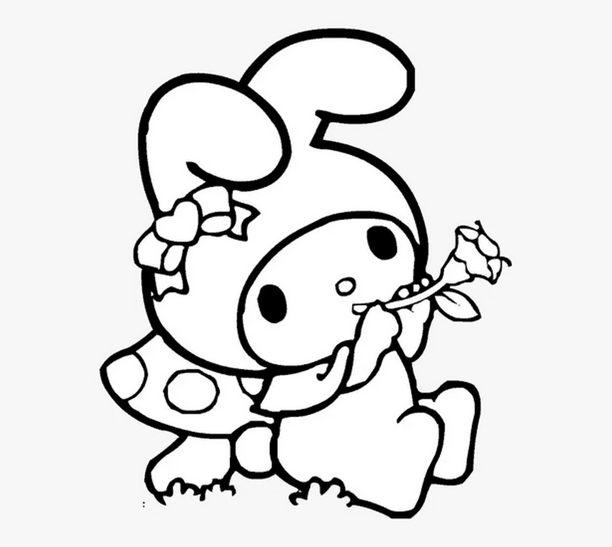 Tranh tô màu Medoly vui nhộn số 18 Tranh tô màu Medoly vui nhộn số 18