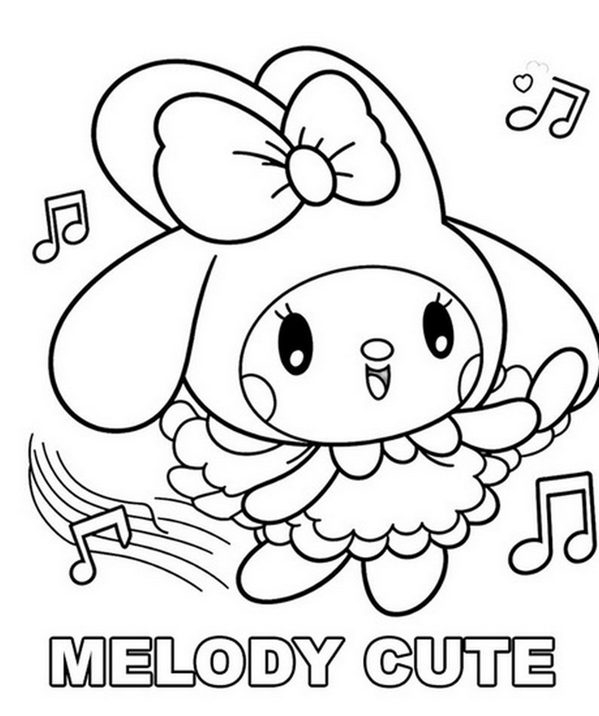 Tranh tô màu Medoly vui nhộn số 27 Tranh tô màu Medoly vui nhộn số 27