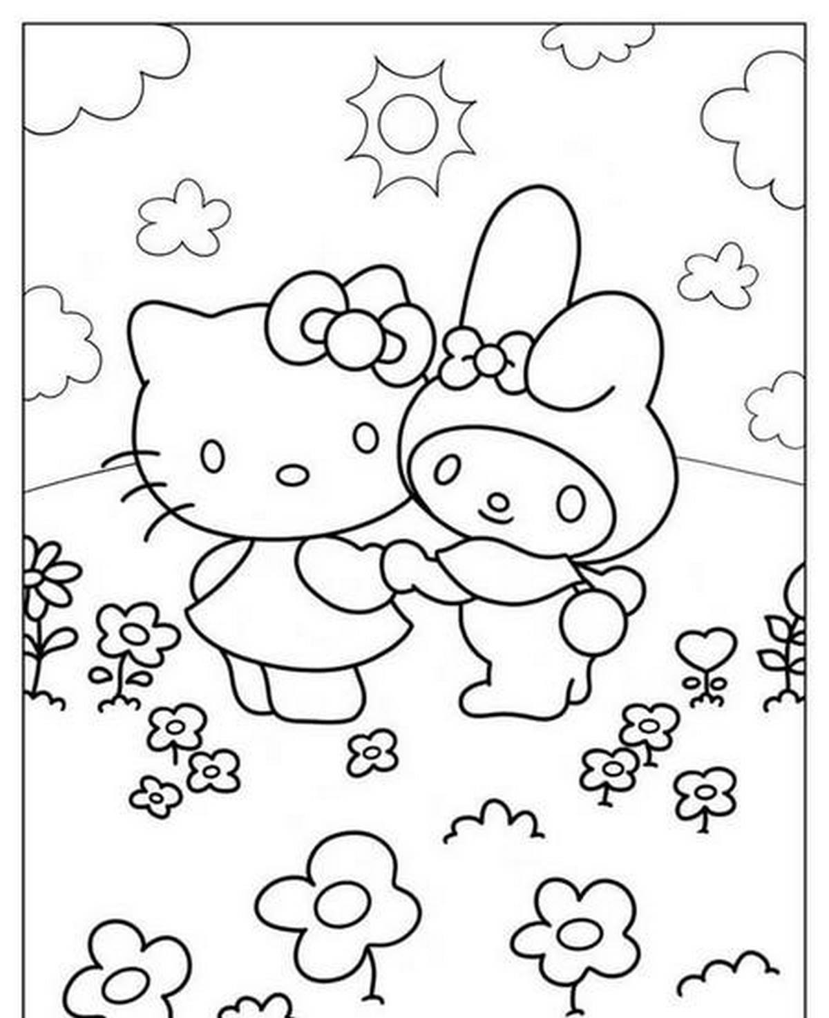 Tranh tô màu Medoly vui nhộn số 30 Tranh tô màu Medoly vui nhộn số 30