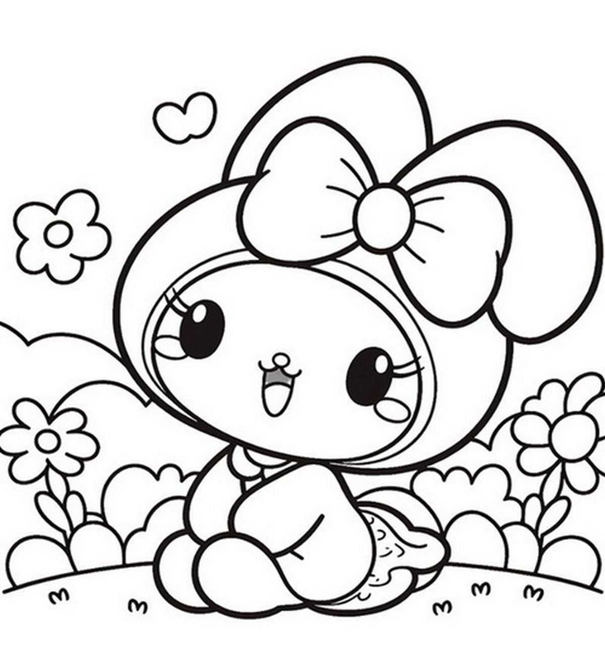 Tranh tô màu Medoly vui nhộn số 31 Tranh tô màu Medoly vui nhộn số 31