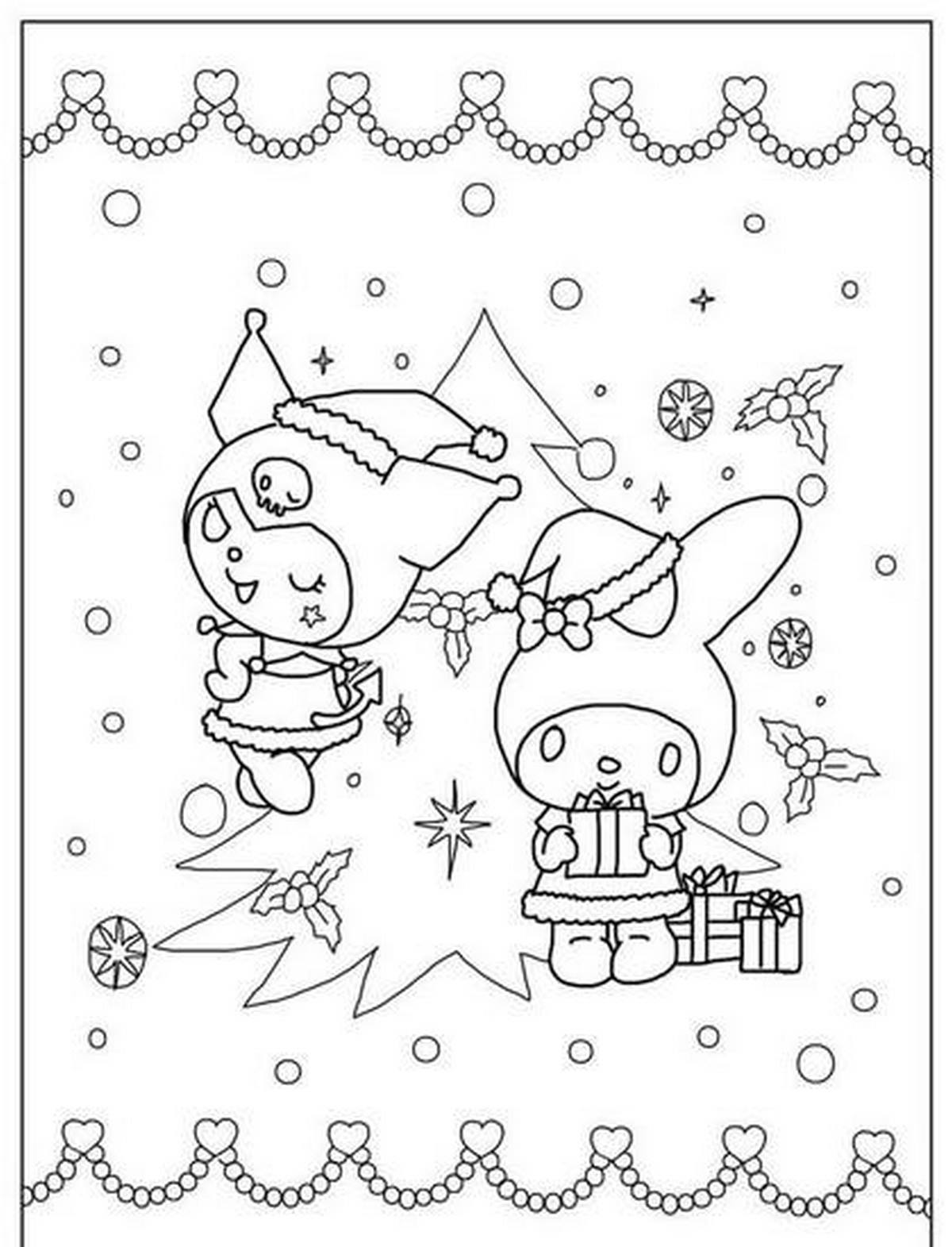 Tranh tô màu Medoly vui nhộn số 33 Tranh tô màu Medoly vui nhộn số 33