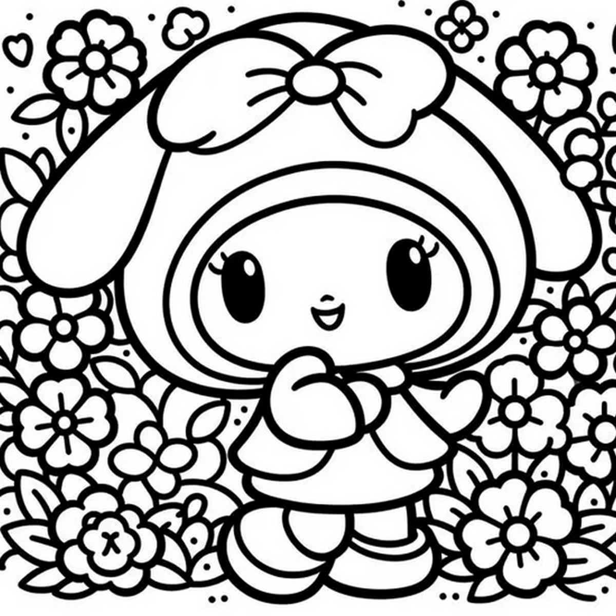 Tranh tô màu Medoly vui nhộn số 38 Tranh tô màu Medoly vui nhộn số 38