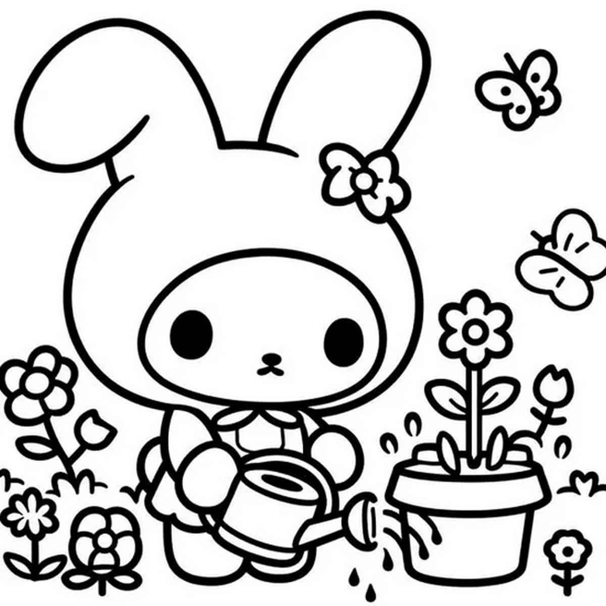 Tranh tô màu Medoly vui nhộn số 49 Tranh tô màu Medoly vui nhộn số 49