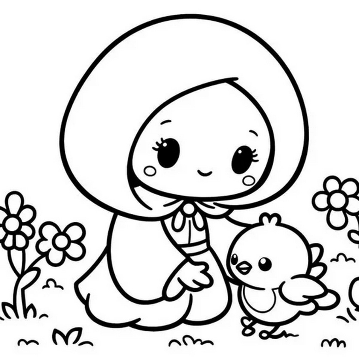 Tranh tô màu Medoly đáng yêu số 22 Tranh tô màu Medoly đáng yêu số 22