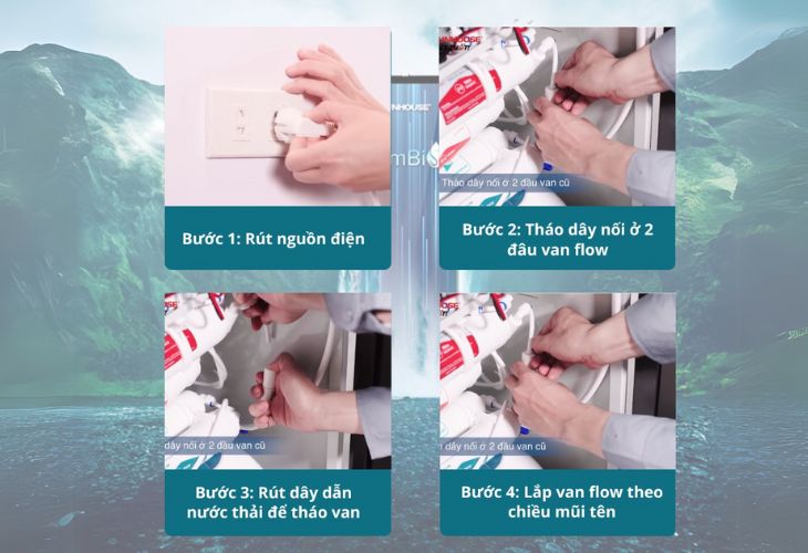 Cách thay van flow tại nhà