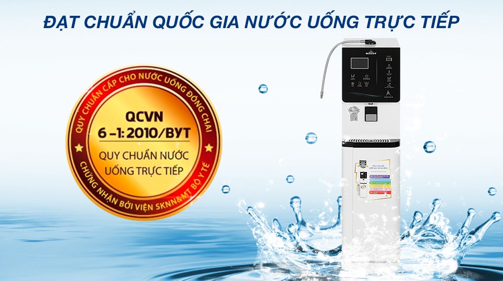 Máy lọc nước điện giải ion kiềm nóng nguội lạnh ROBOT IonKing 511X 6 lõi 5 tấm điện cực