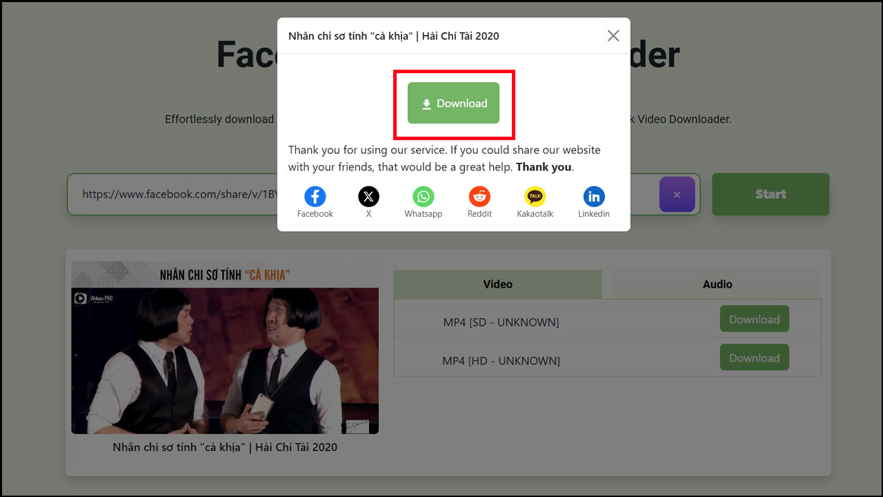Cách tải video Facebook về máy tính Cách tải video Facebook về máy tính