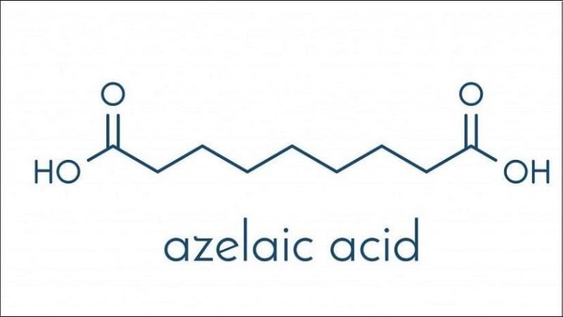 Acid azelaic là thuộc nhóm acid dicarboxylic tìm thấy trong lúa mạch đen, lúa mì và lúa mạch