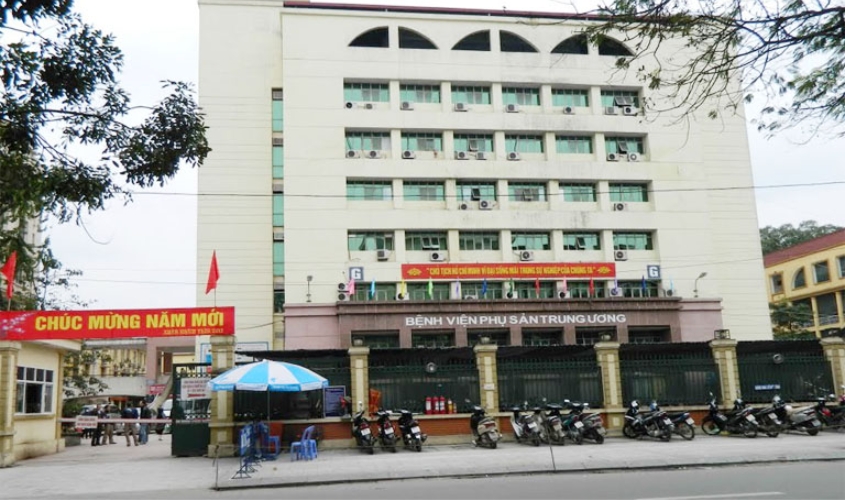 Phòng khám Phụ khoa bệnh viện Sản Trung ương