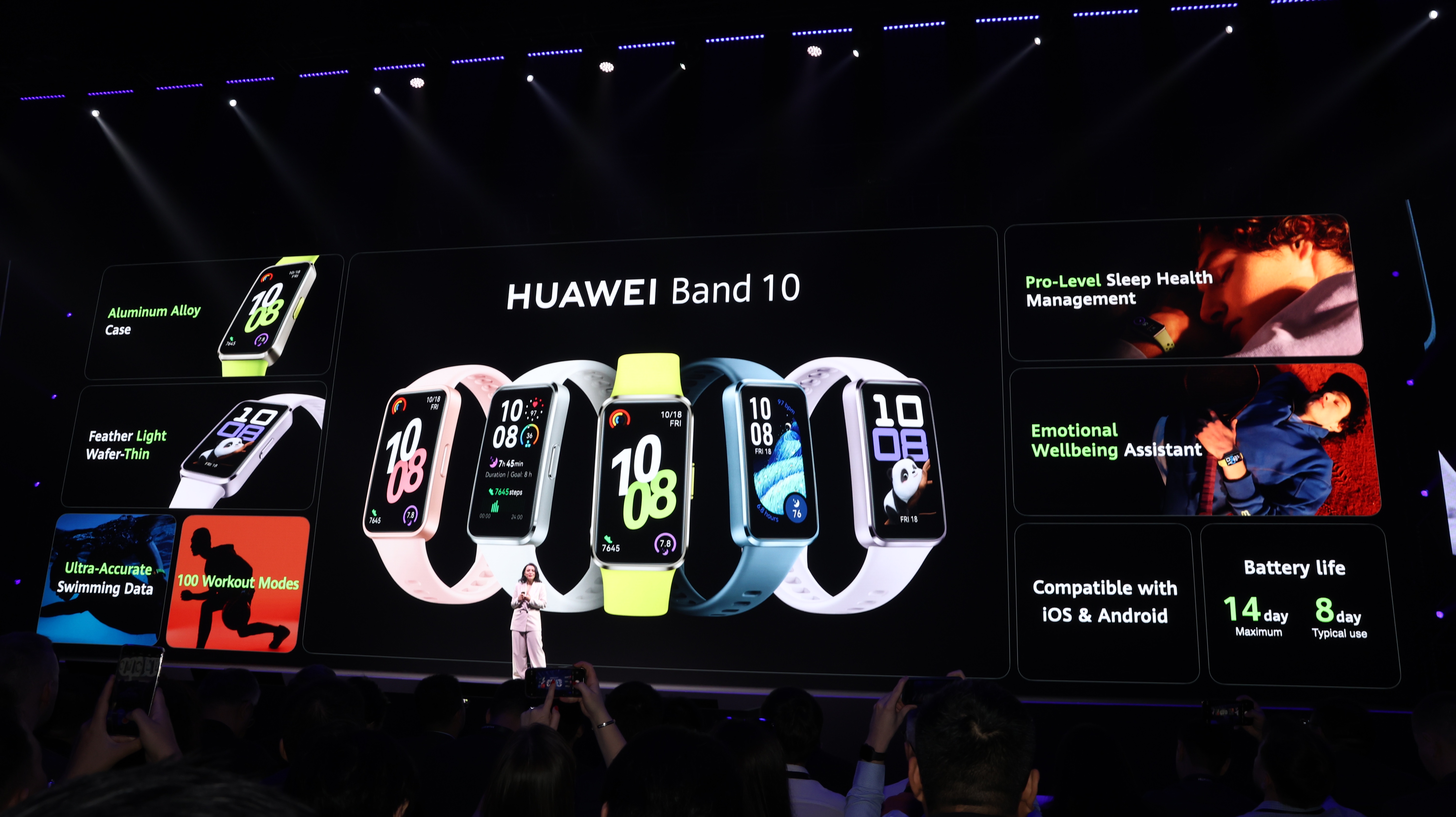 Toàn bộ thông số kỹ thuật của Huawei Band 10. 