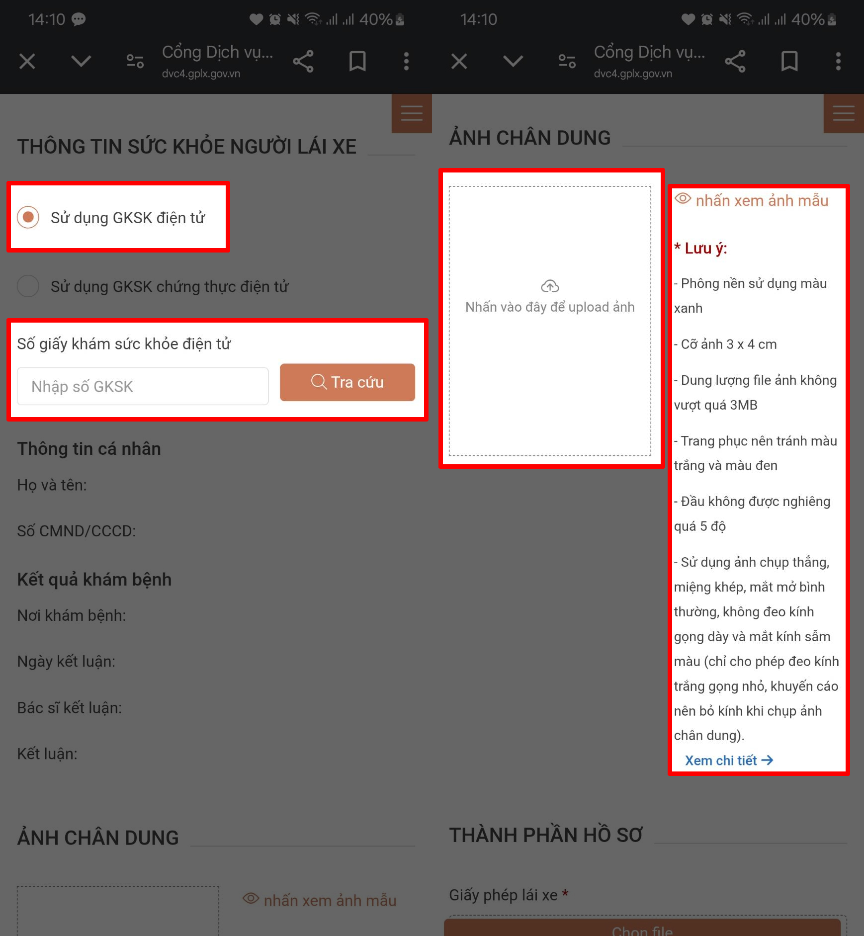 Cách đăng ký đổi giấy phép lái xe online