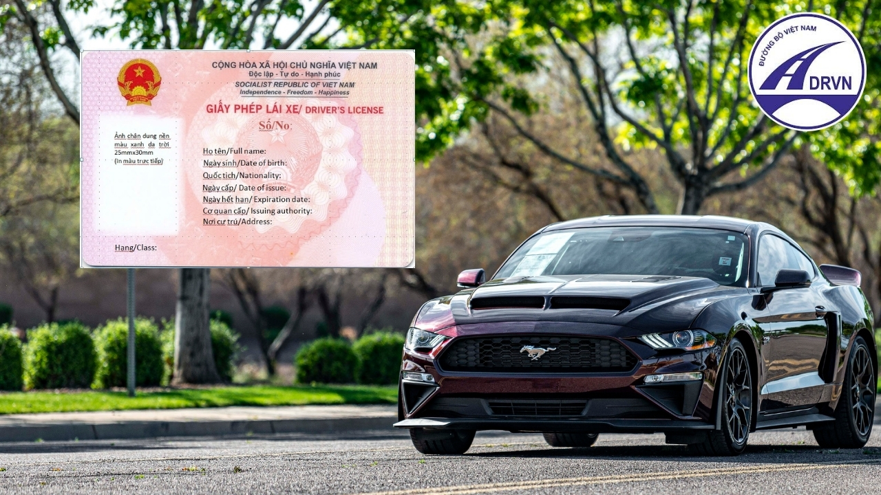 Hướng dẫn đổi bằng lái xe mới 2025
