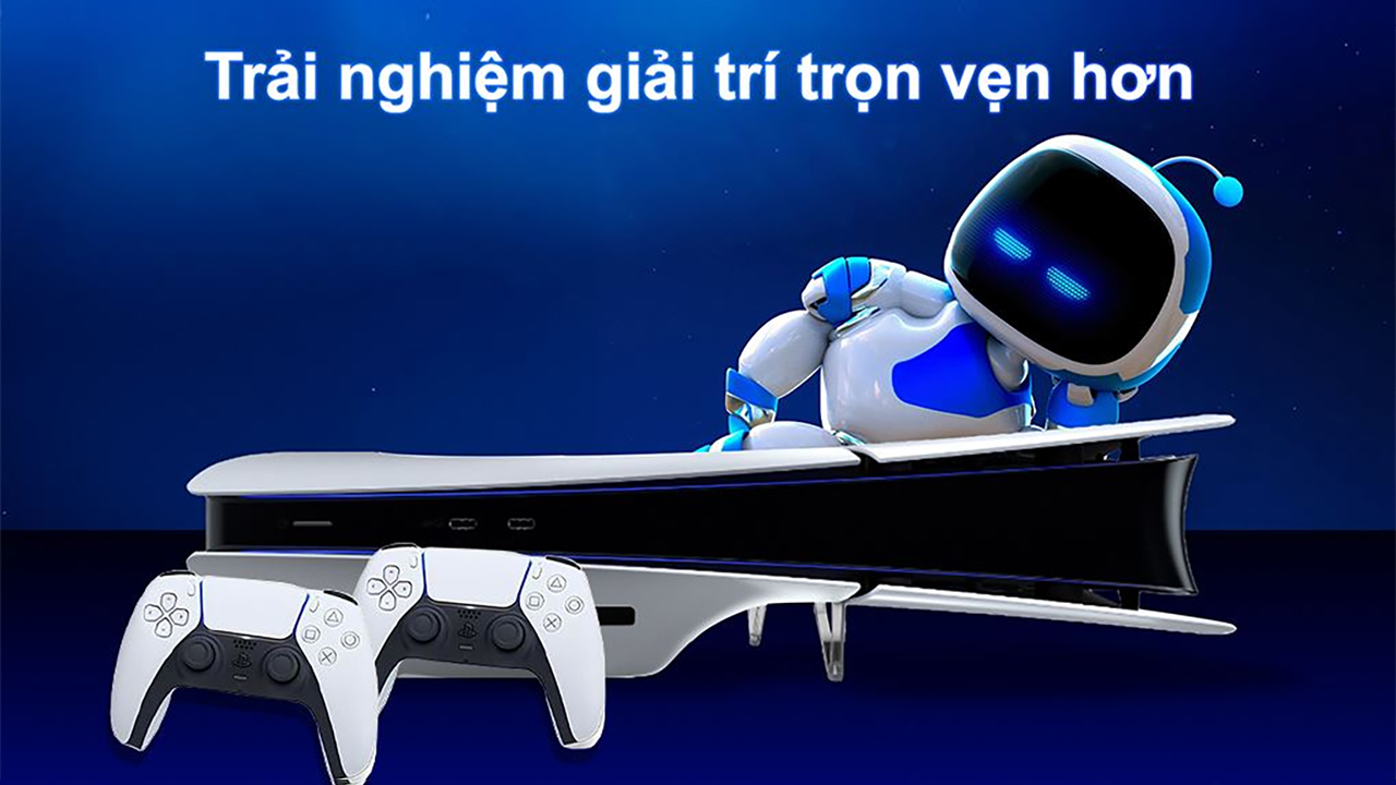 Đam mê bùng nổ cùng PlayStation 5, giá chỉ từ 13.3 triệu, tặng phiếu mua hàng 500K mua Tivi