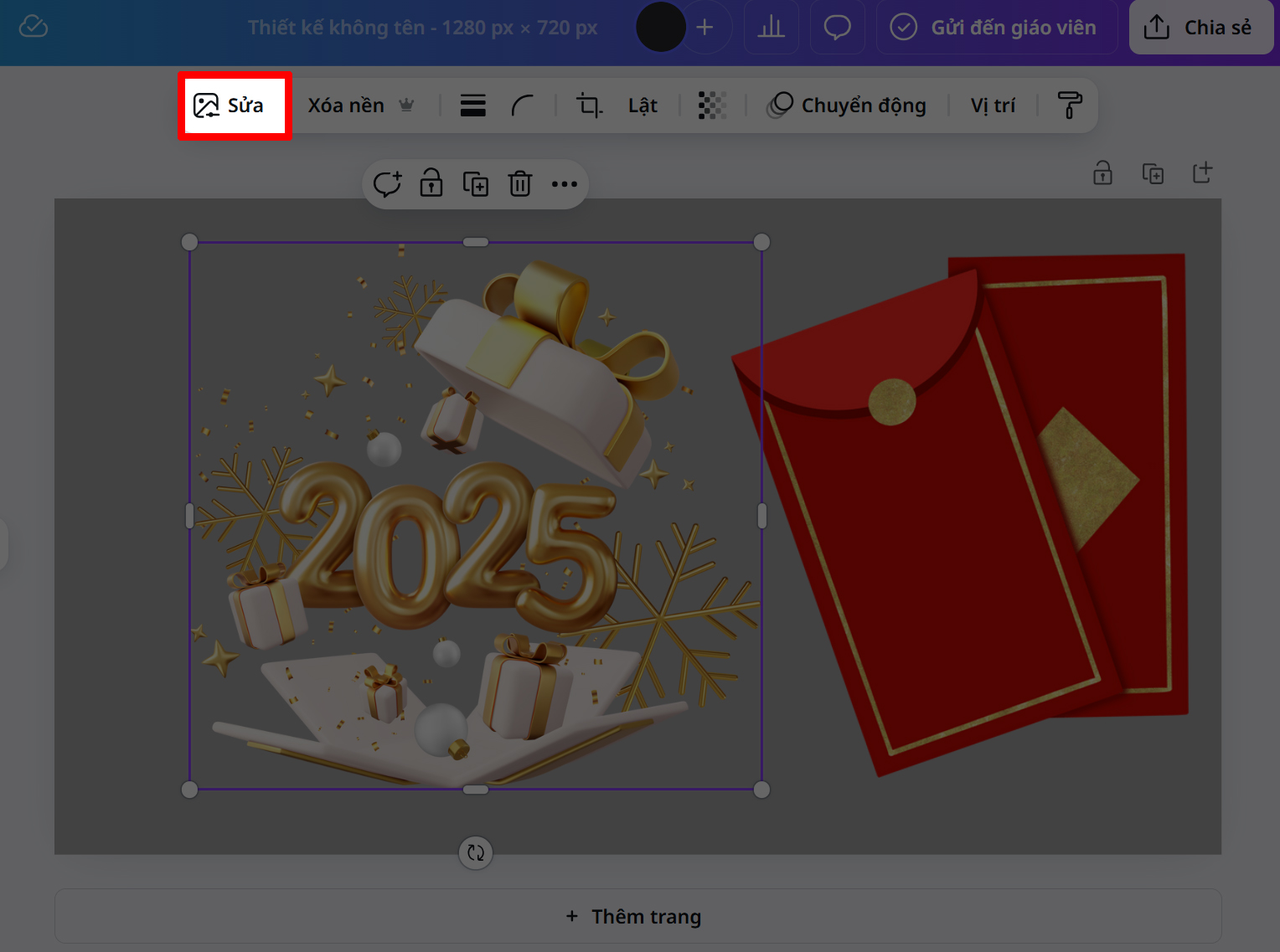 Cách đổi màu thành phần trên Canva Cách đổi màu thành phần trên Canva