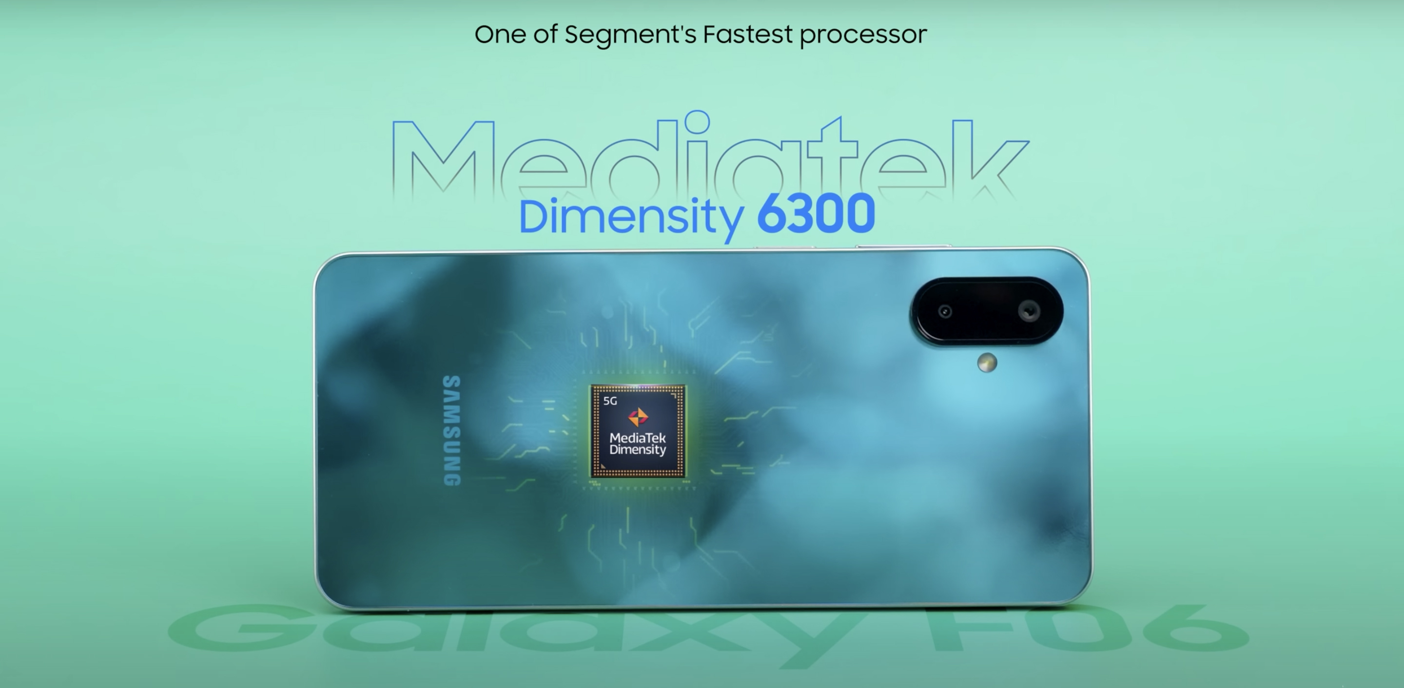 Cấu hình Galaxy F06 5G nổi bật với chip MediaTek Dimensity 6300. Nguồn: Trakin Tech. Cấu hình Galaxy F06 5G nổi bật với chip MediaTek Dimensity 6300. Nguồn: Trakin Tech.