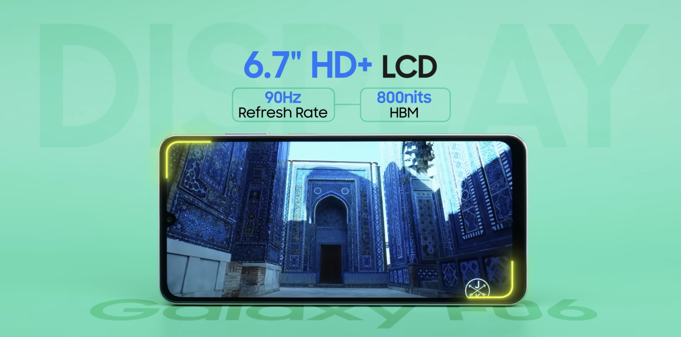 Galaxy F06 5G được trang bị màn hình lớn cùng chất lượng hiển thị tốt. Nguồn: Trakin Tech Galaxy F06 5G được trang bị màn hình lớn cùng chất lượng hiển thị tốt. Nguồn: Trakin Tech