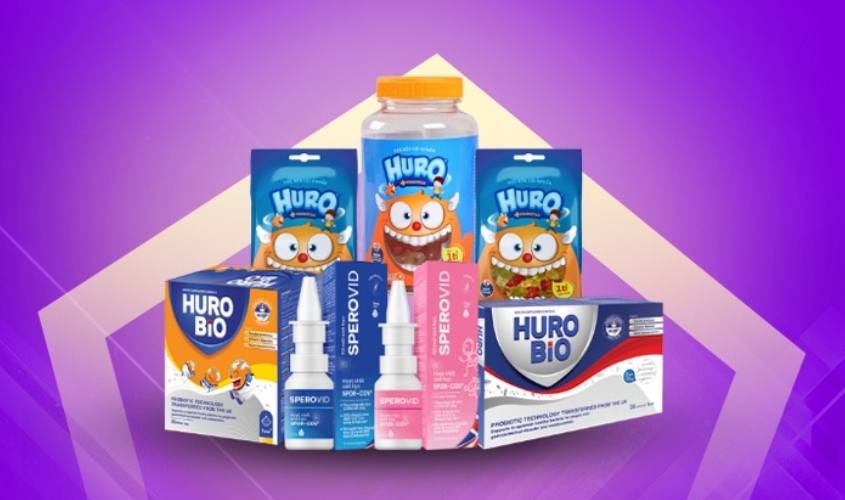 Kẹo dẻo lợi khuẩn Huro của Việt Nam