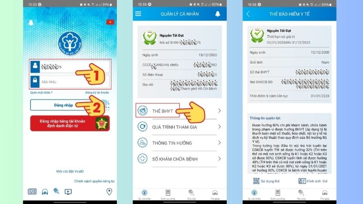 Tra cứu thông tin thẻ BHYT