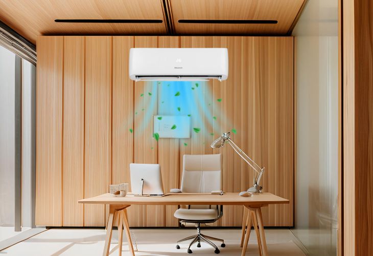 Điều hòa Hisense Inverter 9000 BTU AS-10TR4RLRCA00 làm lạnh nhanh các phòng có diện tích dưới 15m²