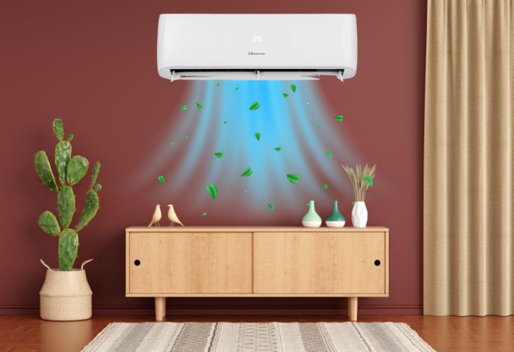Điều hòa Hisense Inverter 18000 BTU AS-18TR4RMSCA01 thiết kế hiện đại, sang trọng, phù hợp với mọi không gian