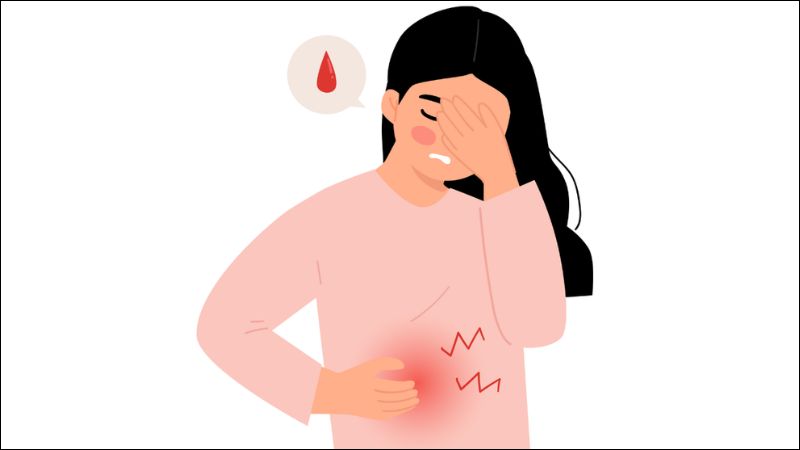Đau bụng khi tới kì kinh nguyệt là nỗi bận tâm của nhiều chị em phụ nữ