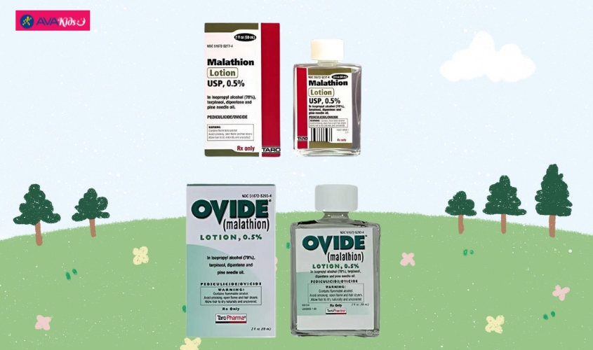 Thuốc bôi Malathion giúp trị chấy hiệu quả