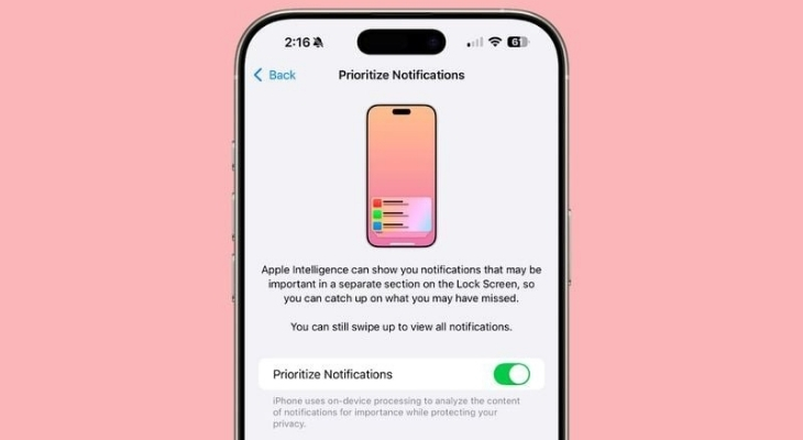 iOS 18.4 beta 1 giới thiệu tính năng mới mang tên Thông báo ưu tiên, giúp bạn không bỏ lỡ những thông báo quan trọng