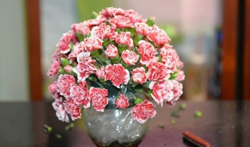 Mẫu cắm hoa đẹp theo hình vòm 3