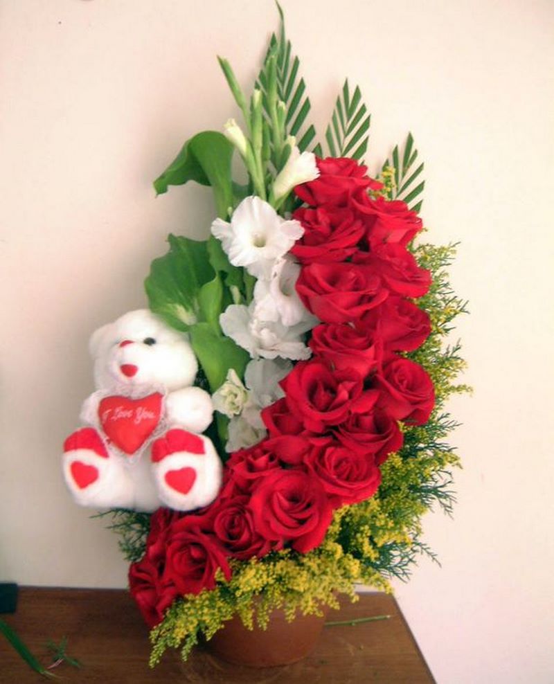 Mẫu cắm hoa đẹp dự thi số 19