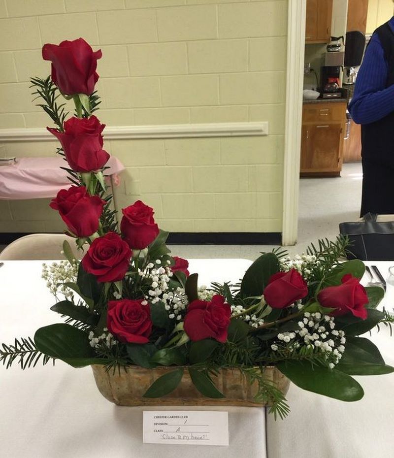 Mẫu cắm hoa đẹp dự thi số 23