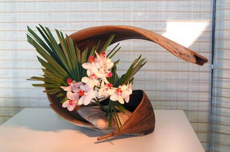 Mẫu cắm hoa đẹp dự thi số 32