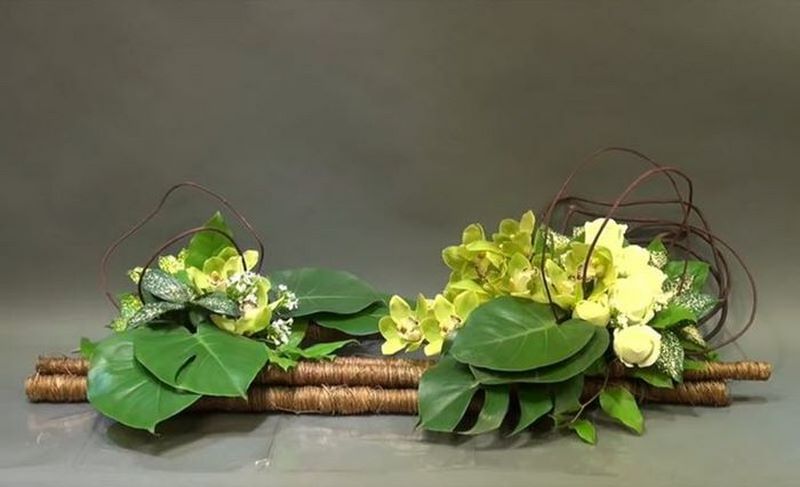 Mẫu cắm hoa đẹp dự thi số 33