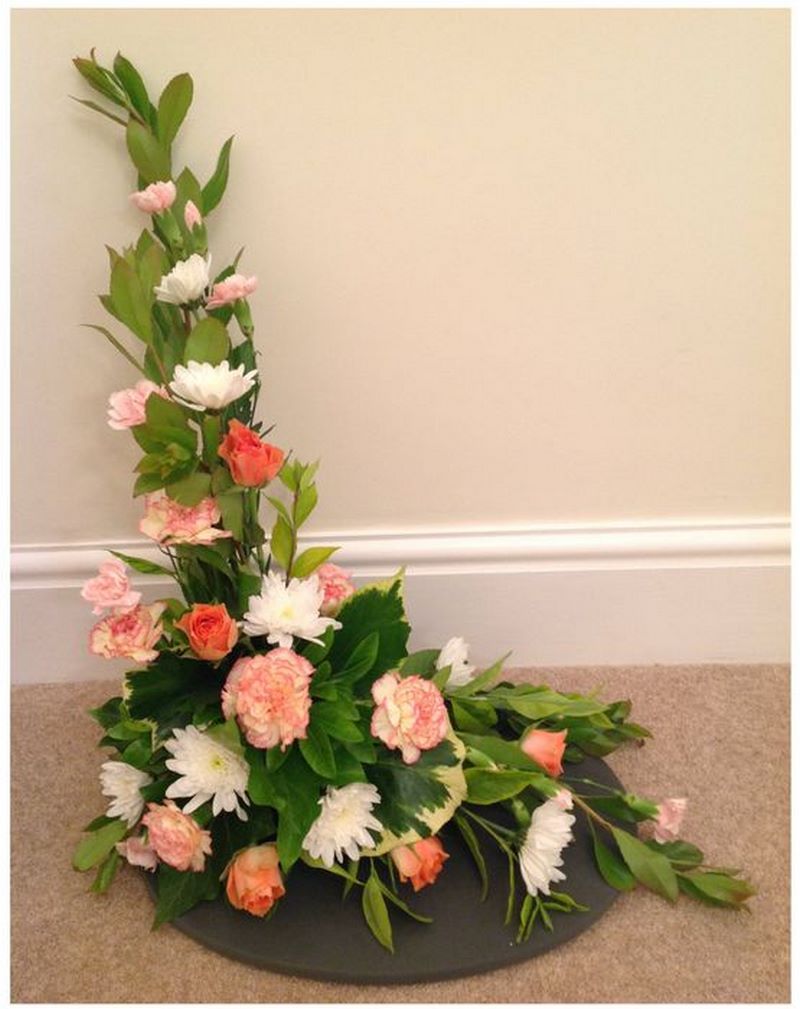 Mẫu cắm hoa đẹp dự thi số 40