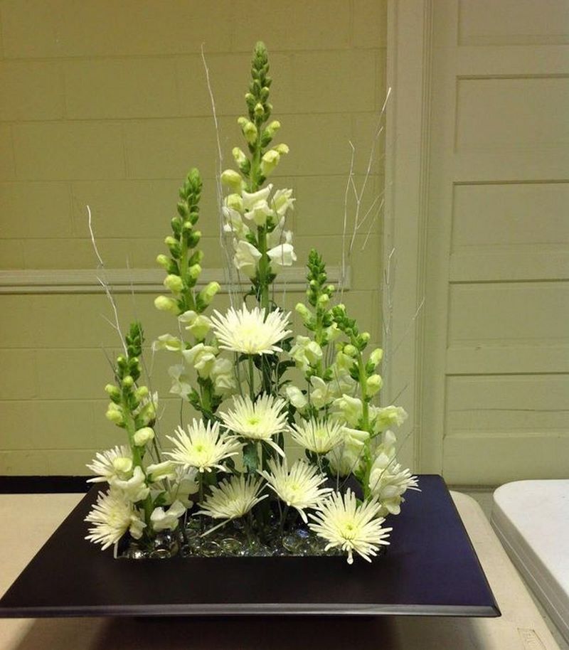 Mẫu cắm hoa đẹp dự thi số 3