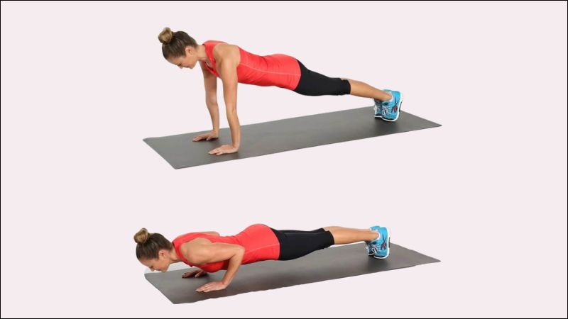 Tập chống đẩy là một trong những bài tập gym phổ biến giúp rèn luyện sức khỏe