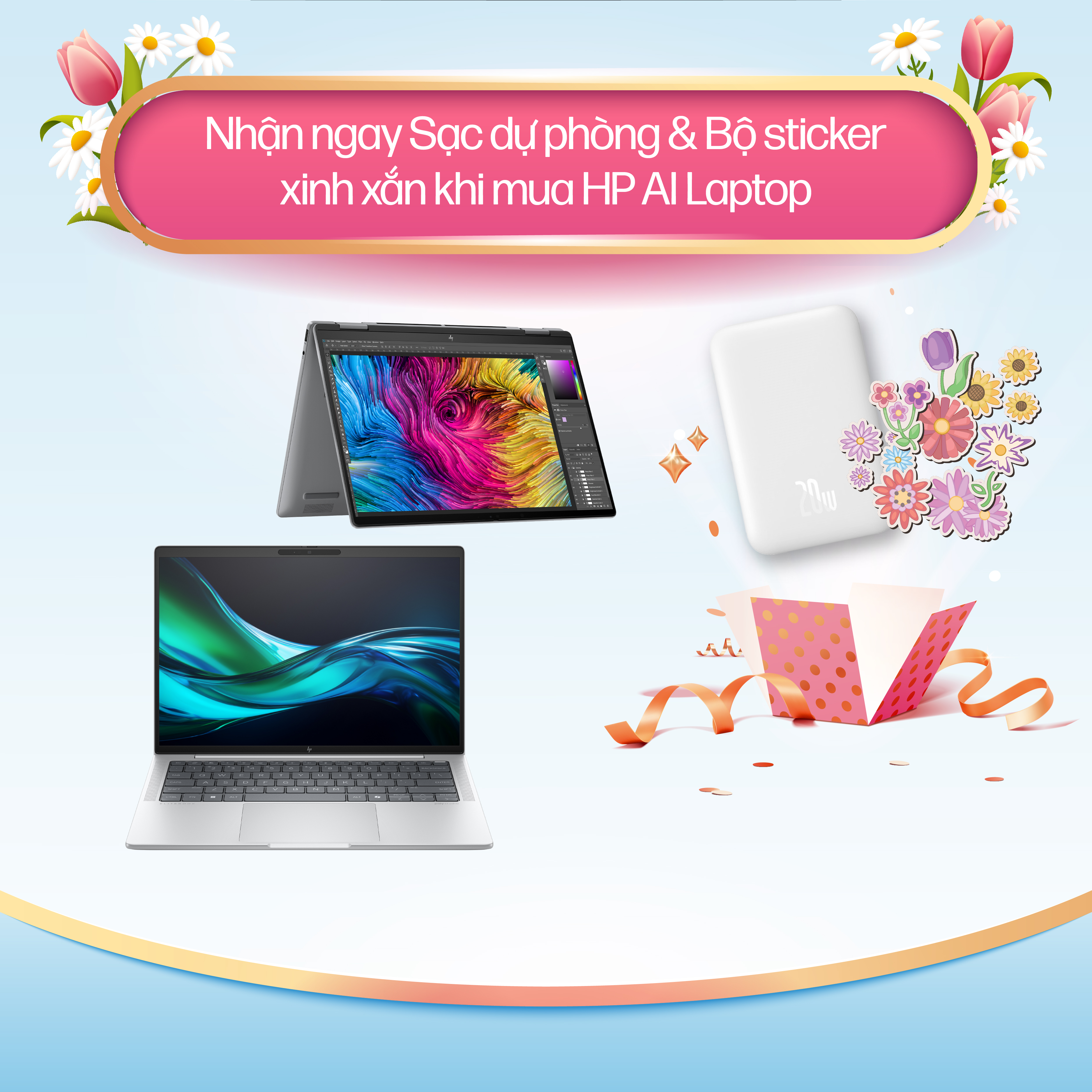 8/3 mua laptop tại TGDĐ được tặng áo Uniqlo, sạc dự phòng, chuột gaming HyperX,... không mua cũng có túi tote mang về