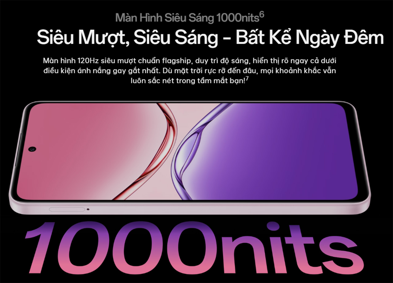 Cả hai mẫu smartphone này đều có màn hình với độ sáng cao. 