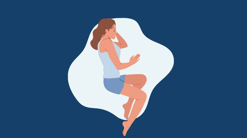 Thói quen ngủ nghiêng làm tăng nguy cơ mặt lệch