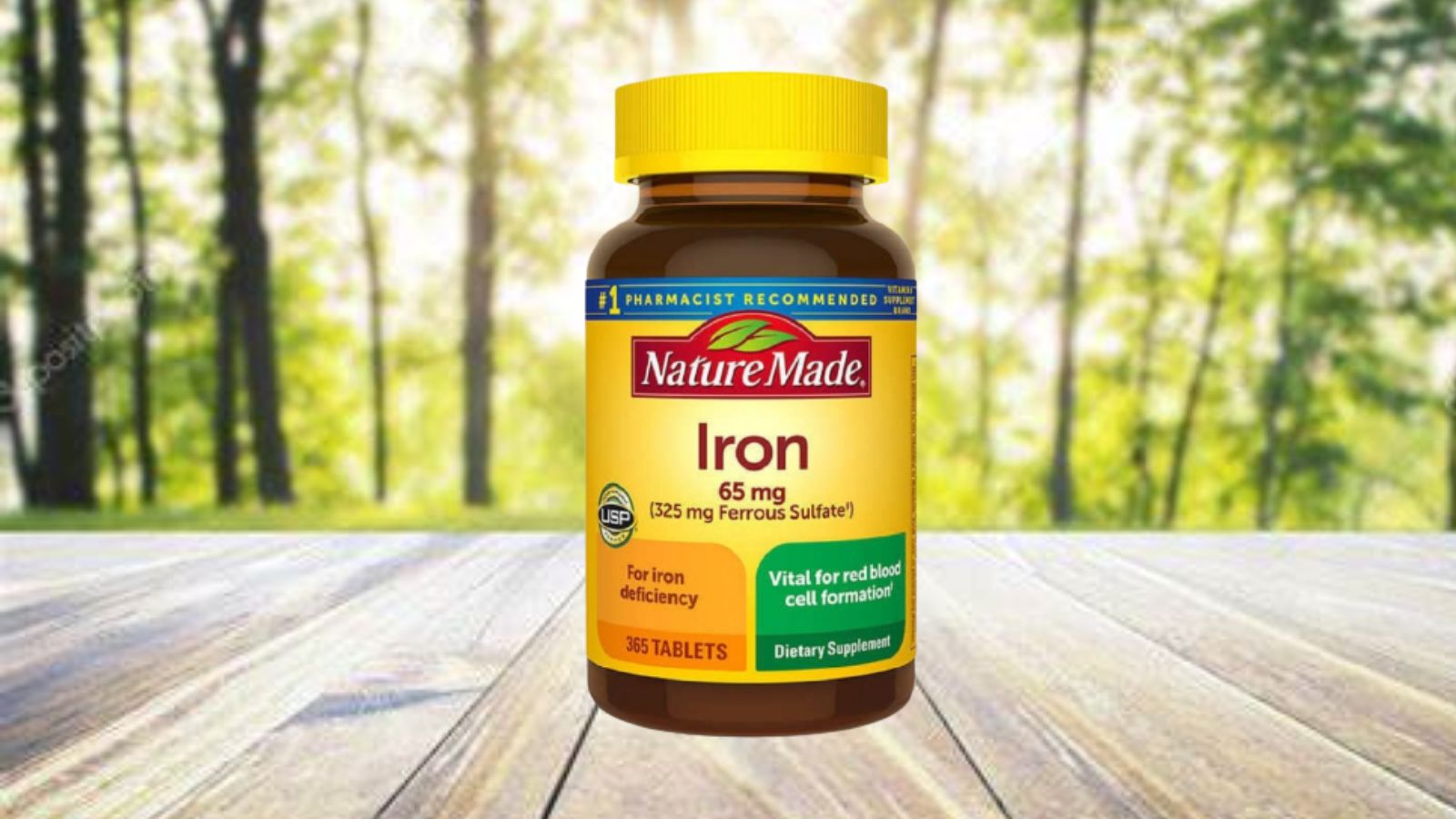 Viên uống bổ sung sắt Nature Made Iron