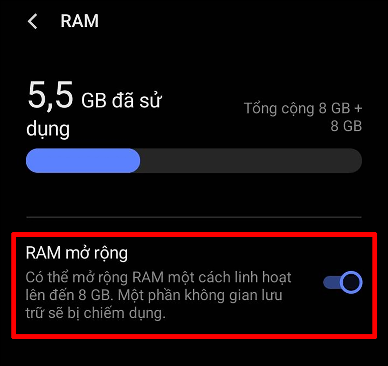 Cách mở rộng RAM trên vivo Y29 Cách mở rộng RAM trên vivo Y29