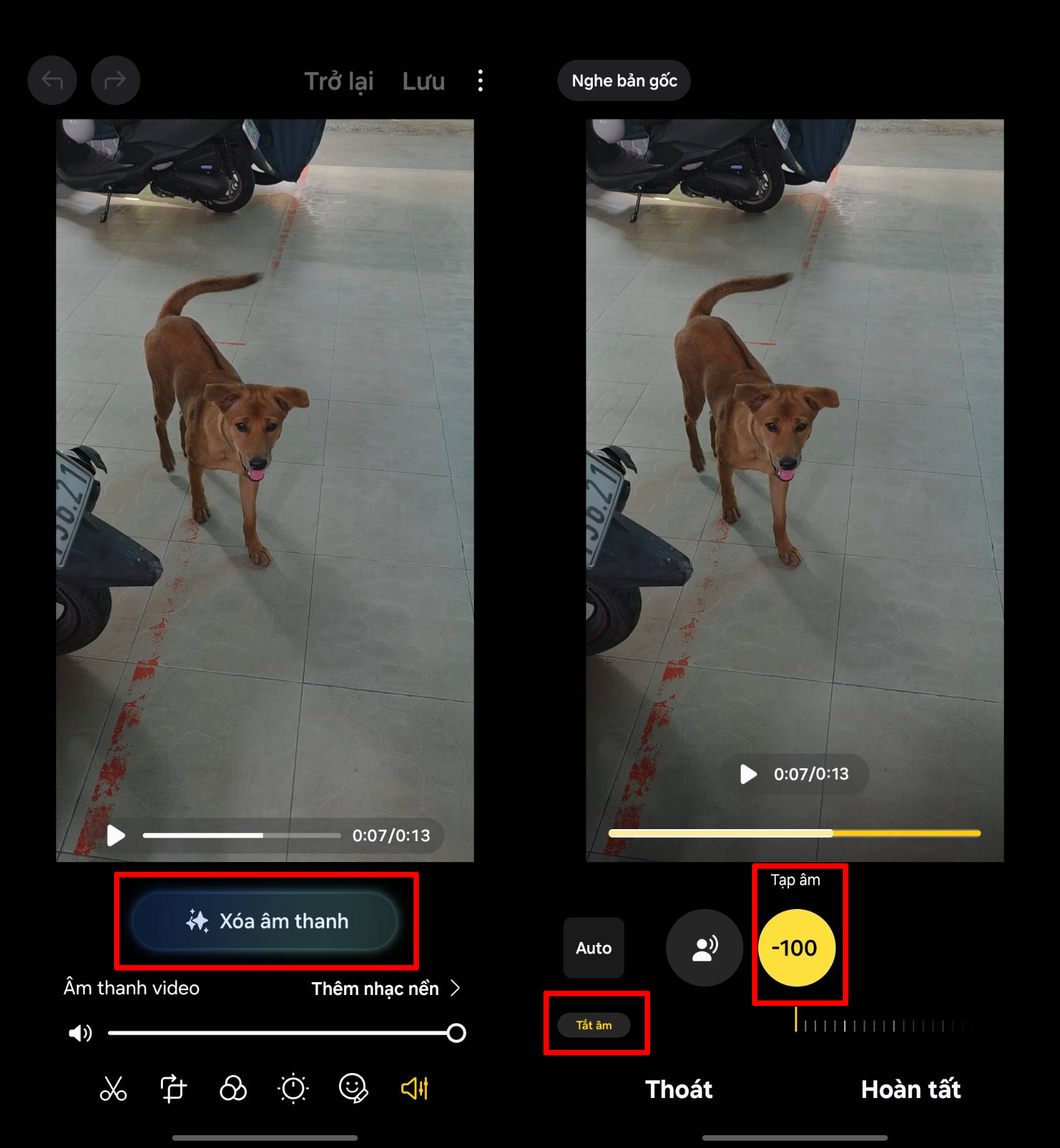Cách xóa tiếng ồn trong video bằng AI
