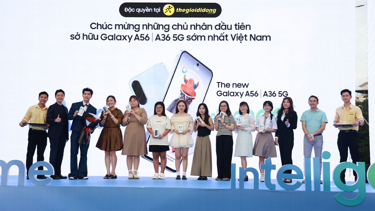 Galaxy A56 và Galaxy A36 chính thức ra mắt tại Việt Nam. Galaxy A56 và Galaxy A36 chính thức ra mắt tại Việt Nam.