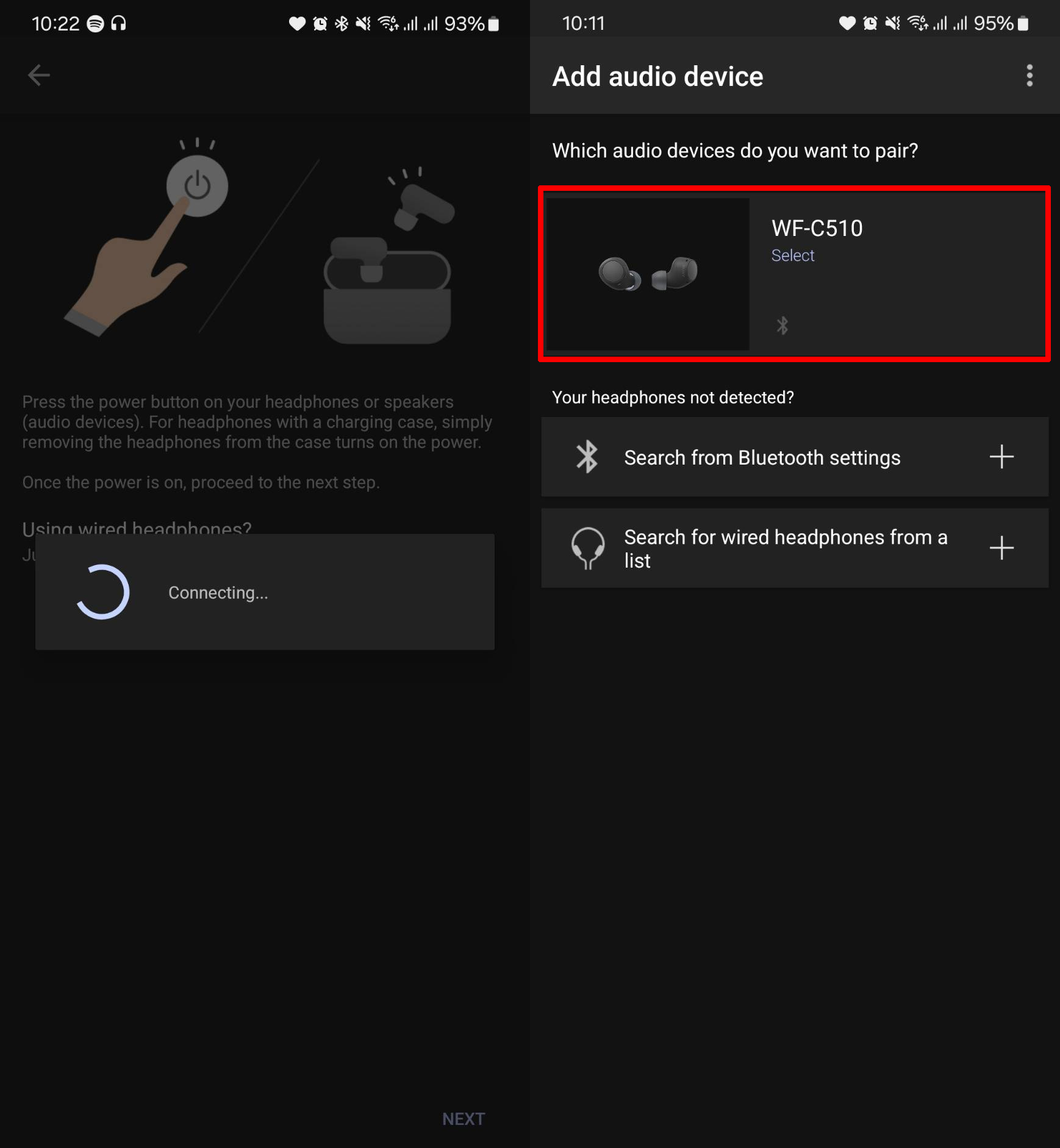 Cách sử dụng ứng dụng Sony | Sound Connect